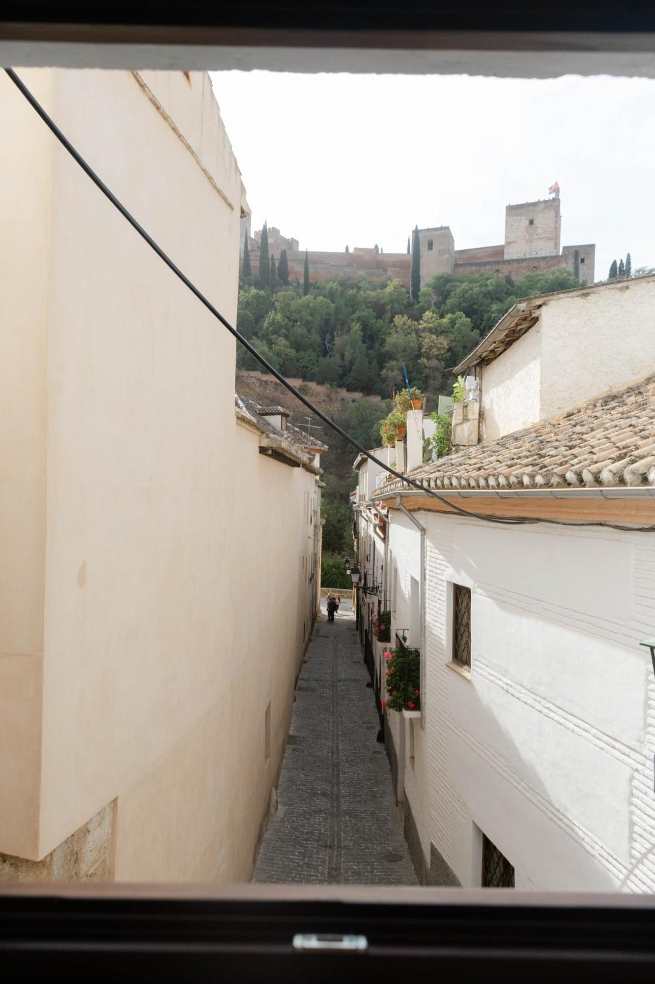 Apartamento Duplex Con Vista A La Alhambra Гранада Екстериор снимка